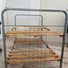 【お取引先決定】値下げしました！伸縮可能な布団収納棚(桐スノコ付き)の画像