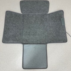 【値下げ】パネルヒーター 足元 折りたたみ 遠赤外線 暖房 デスクヒーター デスク オフィスの画像