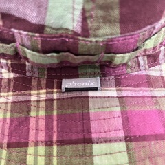 phenix フェニックス インハビタント チェック柄 ハット 帽子の画像