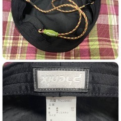 phenix フェニックス インハビタント チェック柄 ハット 帽子の画像