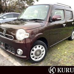 【ミラココア／プラスX】検2年付き★スマートキー★ナビ★Blue...