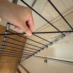 【あげます無料】薄型ラック／ズボン、スラック掛けの画像