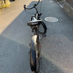 ビーチクルーザー rainbow サーフキャリア付き　の画像