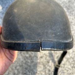 決まりました。ダックテール風装飾用ヘルメット　バイクの画像
