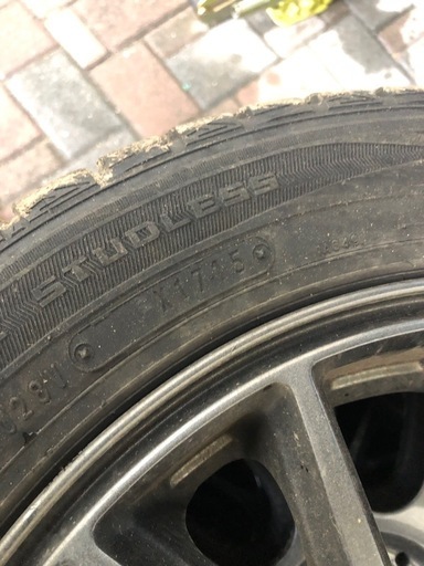 155/65R14 軽自動車スタッドレスタイヤ　ホイール
