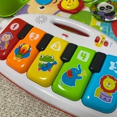 フィッシャープライス(fisher price) あんよでキック! 4WAYバイリンガル・ピアノジム 知育玩具の画像