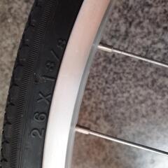 自転車後輪26インチの画像