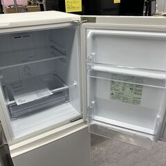 冷蔵庫 126L 2021年製 無印良品 MJ-R13B ホワイト 白 100Lクラス 百Lクラス 120Lクラス 2ドア 札幌市手稲区の画像