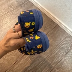 17cm  上靴　ポケモン　室内履きの画像