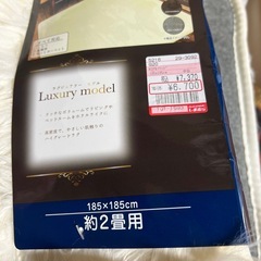 新品タグ付き　センターラグ　