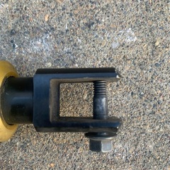 ヤマハ原付用　車種不明　社外リアショック　ジャンクの画像