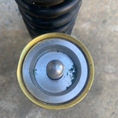 ヤマハ原付用　車種不明　社外リアショック　ジャンクの画像