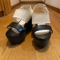 Mサイズ かわいい厚底サンダル