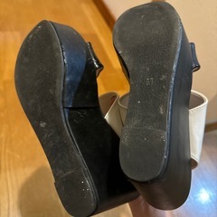 Mサイズ かわいい厚底サンダルの画像