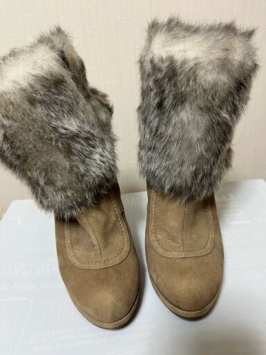 GINZA DIANA　ダイアナ　靴　ショートブーツ　ハイヒール　23.5cm〜24cm