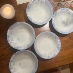 ハナエモリ　食器　ボウル　未使用　8枚の画像