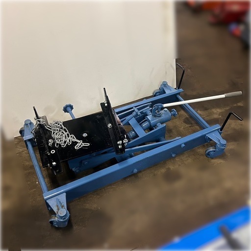 【超美品！】ミッションジャッキ／大型車用／油圧ジャッキ／長崎ジャッキ
