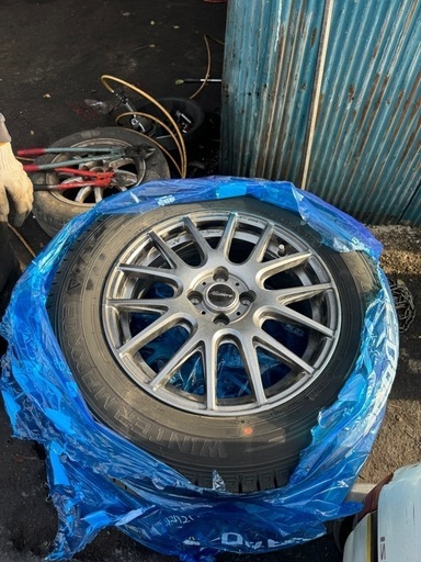 ダンロップタイヤ、ミスティエールアルミホイール195/65R16 92Q