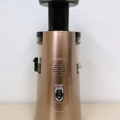 【ヤ取終了6/18】≪ZC177ジ新≫通電OK HUROM/ヒューロム スロージューサー H26-RG17 ローズゴールド 低速ジューサー/ミキサー キッチン 食卓 現状品の画像