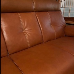 新品】ROSETINI 本革 3人掛けソファ 新品 ソファ