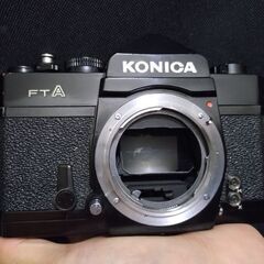 希少なブラック　優良品　KONICA 　FTA 　露出メーター作...