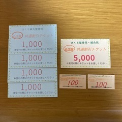 古川きくち鍼灸整骨院　回数券