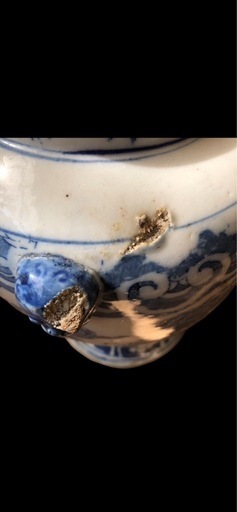 青華 花瓶 中国