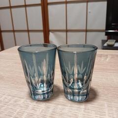 ☆新品未使用 長期保管品☆おチョコ🍶くらいの小さなグラスです♪
