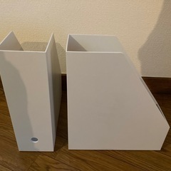 【お取引者さま決定しました】ブックスタンド&無印良品書類ケースの画像