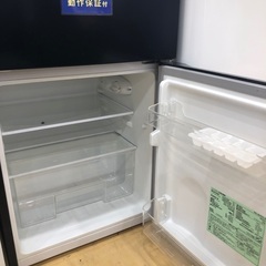 【半年間動作保証付き】IRISOHYAMA 2ドア冷蔵庫　PRC-B092D-B  2021年製　87L クリーニング済225