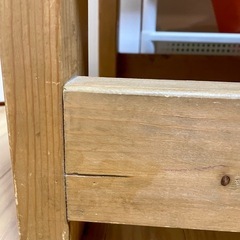 手作り　木製DIYベンチの画像