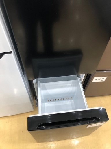 【一年間動作保証付き】 2ドア冷蔵庫　YRZ-F15LK 2023年製 クリーニング済