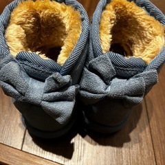 水色ムートン❣️15センチの画像