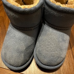 水色ムートン❣️15センチの画像