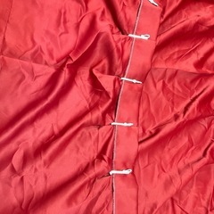 NICETOWN 遮光カーテン カフェーカーテン 仕切り用 幅100cm丈60cm レッド 赤色 2枚セット 防音 断熱 厚地の画像