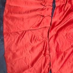 NICETOWN 遮光カーテン カフェーカーテン 仕切り用 幅100cm丈60cm レッド 赤色 2枚セット 防音 断熱 厚地の画像