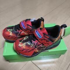 【11/17まで】新品　子供靴　ムーンスター　15.5㎝の画像