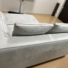 ✴︎売り切りたいので値段交渉ください✴︎オットマン付き　ソファの画像