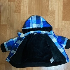 ダウンジャケット　子ども用品　子ども服の画像