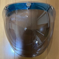 バイク用ヘルメット　バブルシールド　フリップアップ式