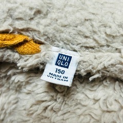 UNIQLO 中ボア パーカー 150cmの画像