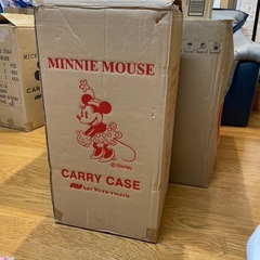 ミニーマウスキャリーバッグの画像