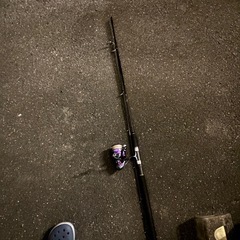 エギングロット　リール付き
