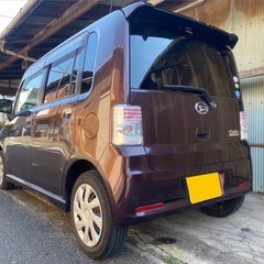 低走行6万キロ台‼️月々9千円〜分割払い可❗️車検2年付き！【名義変更代込み】車内広い！大人気☆ムーブコンテカスタム☆HDDナビ付き☆走行中DVD見れます☆ETC付き☆フルオートエアコン☆ドライブレコーダー付きのフル装備☆そのまま乗って帰れます‼️の画像