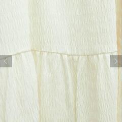 ナチュラルクチュール  ワンピース オフホワイトの画像