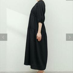 ナチュラルクチュール  ワンピース オフホワイトの画像