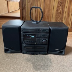 victor ビクター スピーカー アンプ CD カセット 再生...