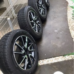 メルセデスベンツ GLA 純正ホイール、スタッドレスタイヤセット