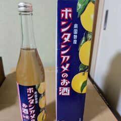 再度値下げしました　リキュール　ボンタンアメのお酒　500ml   6％の画像