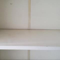 縦長カラーボックス　本棚　白　ホワイトの画像